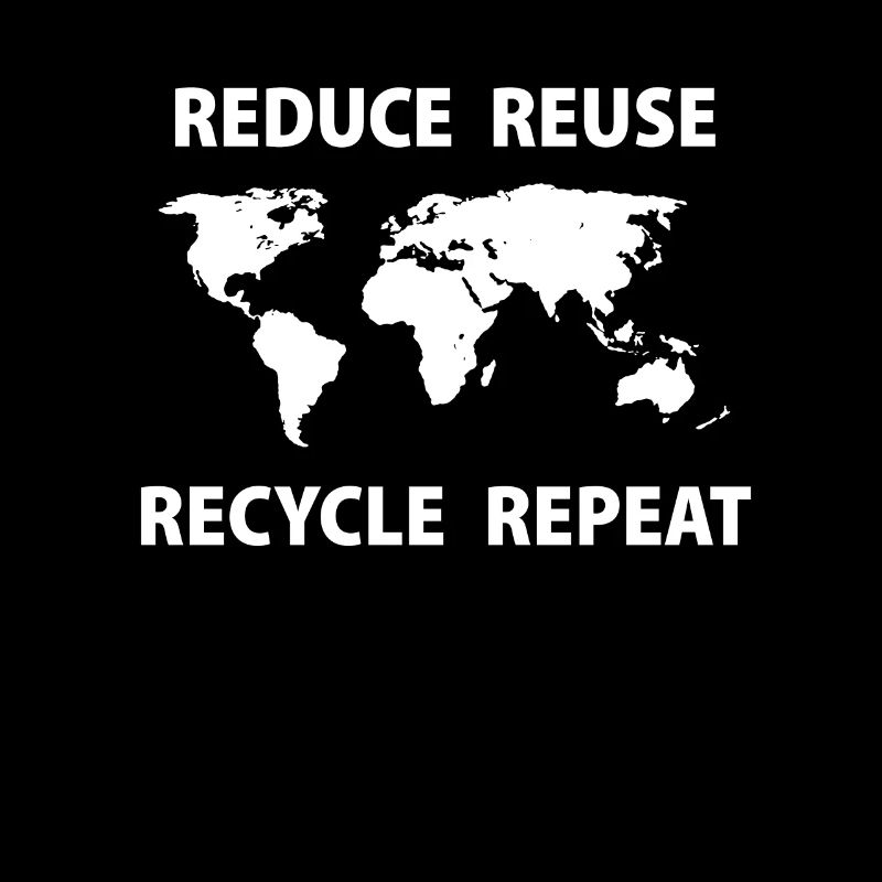 Reduce reuse recycle repeat climate change design
