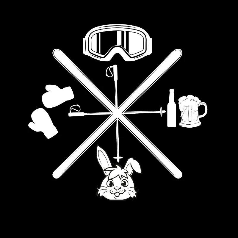 Ski Apres Ski Haserl und Bier