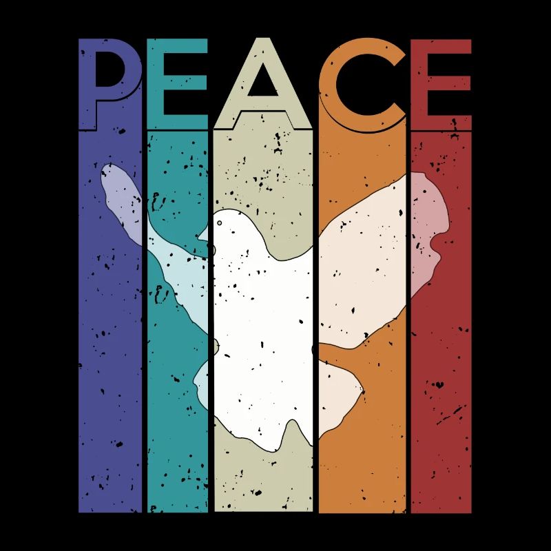 Peace with Dove of Peace and Peace Scripture