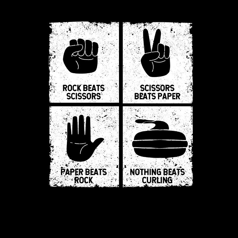 Drôles de bigoudis Rocks Rock Scissors Papier