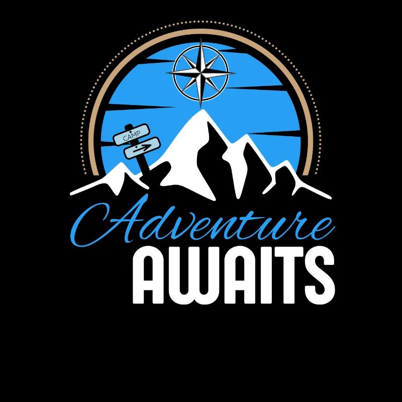 Der Berg der Abenteuer und Camping