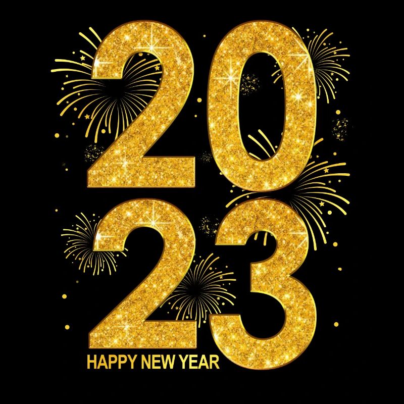 Célébration du compte à rebours du Nouvel An 2023