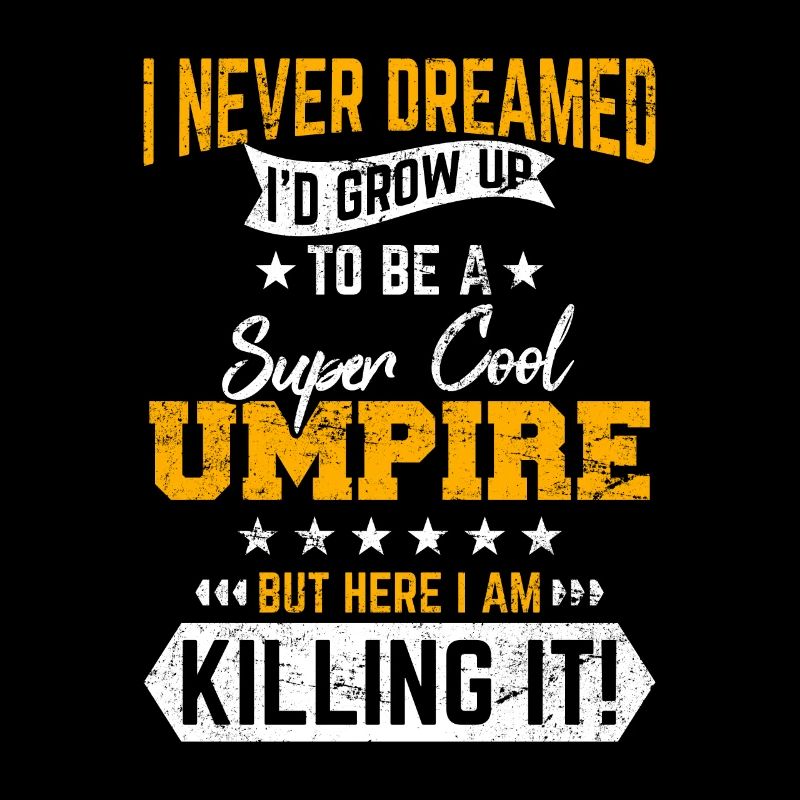Baseball Umpire Baseball Official Baseball Lover
