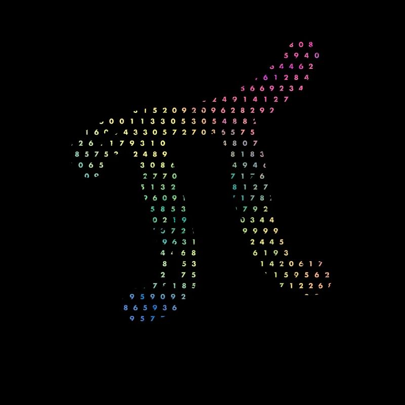 Chiffres de Pi dans les numéros de code source Pi Jour 3.14159