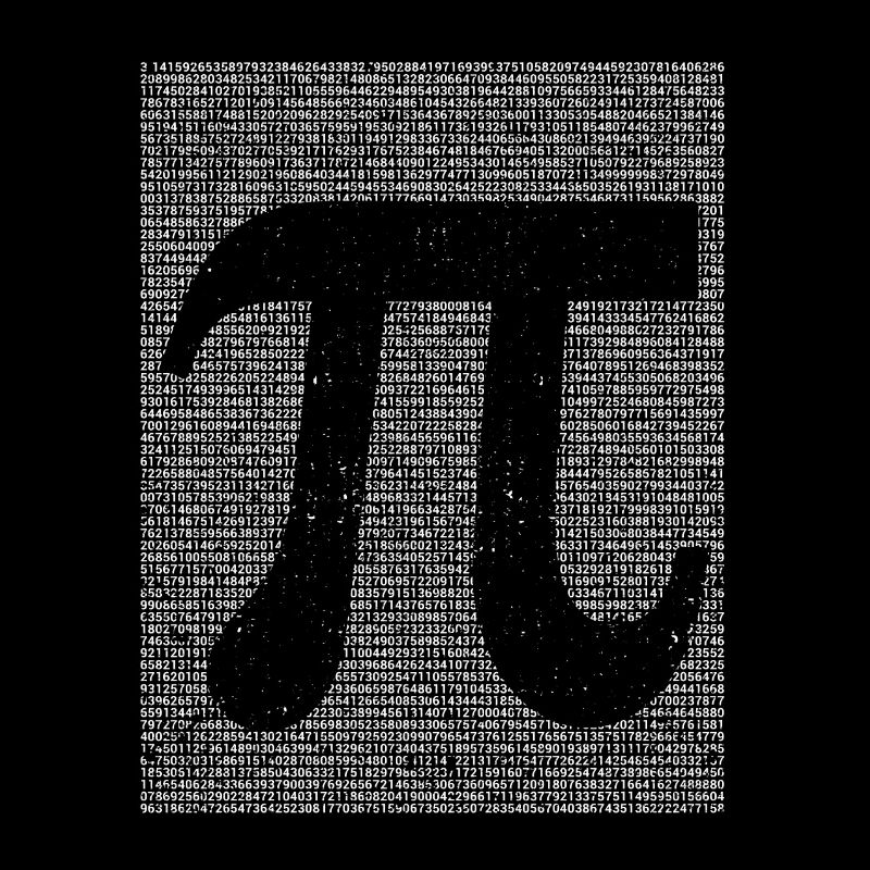 10000 chiffres Pi Day Sign Math Nerd Funny