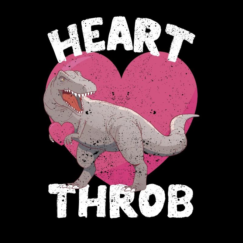 Heartthrob Valentine's Day Cool Dinosaur T-Rex