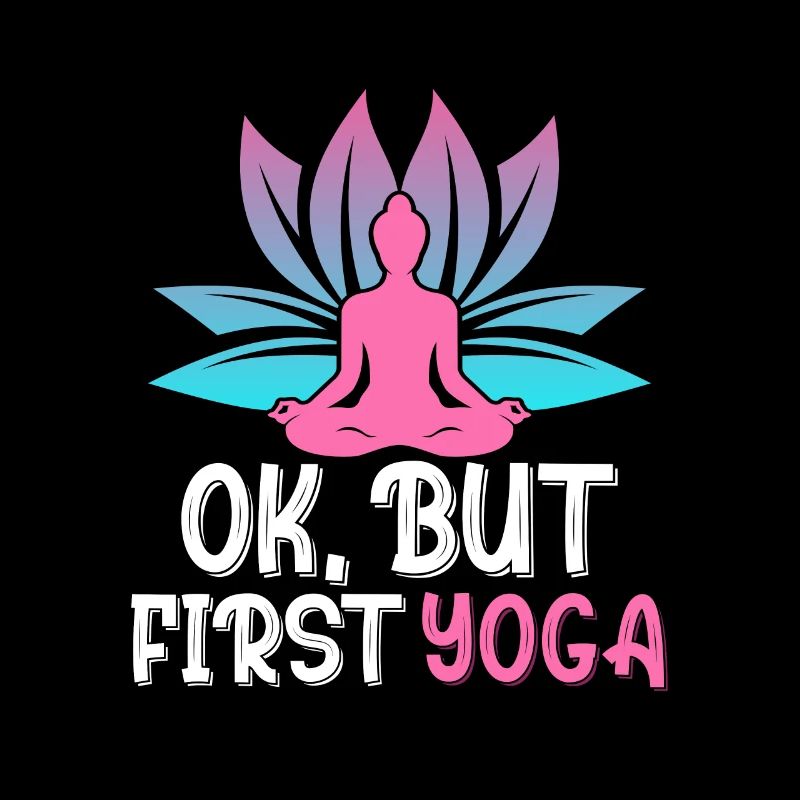 Ok, But First Yoga Class Meditating