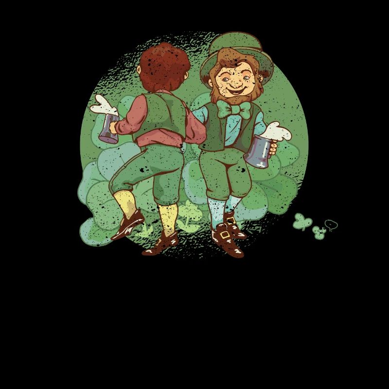 Funny Dancing Leprechaun St. Patrick's Day Lucky