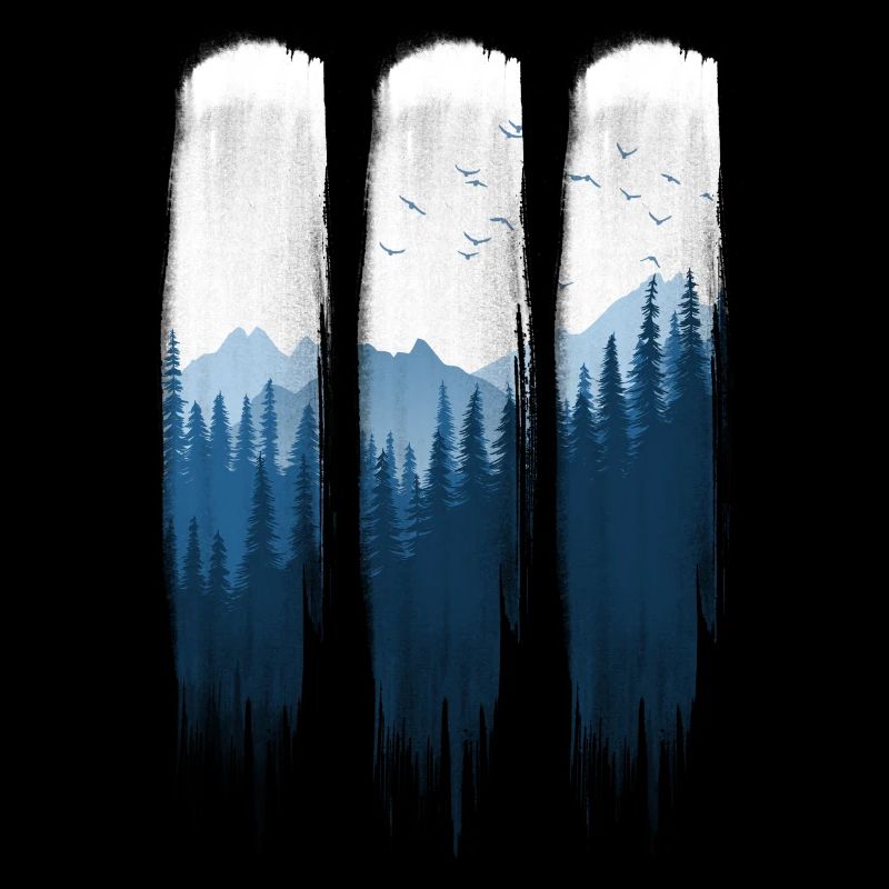 Three forest stripes
