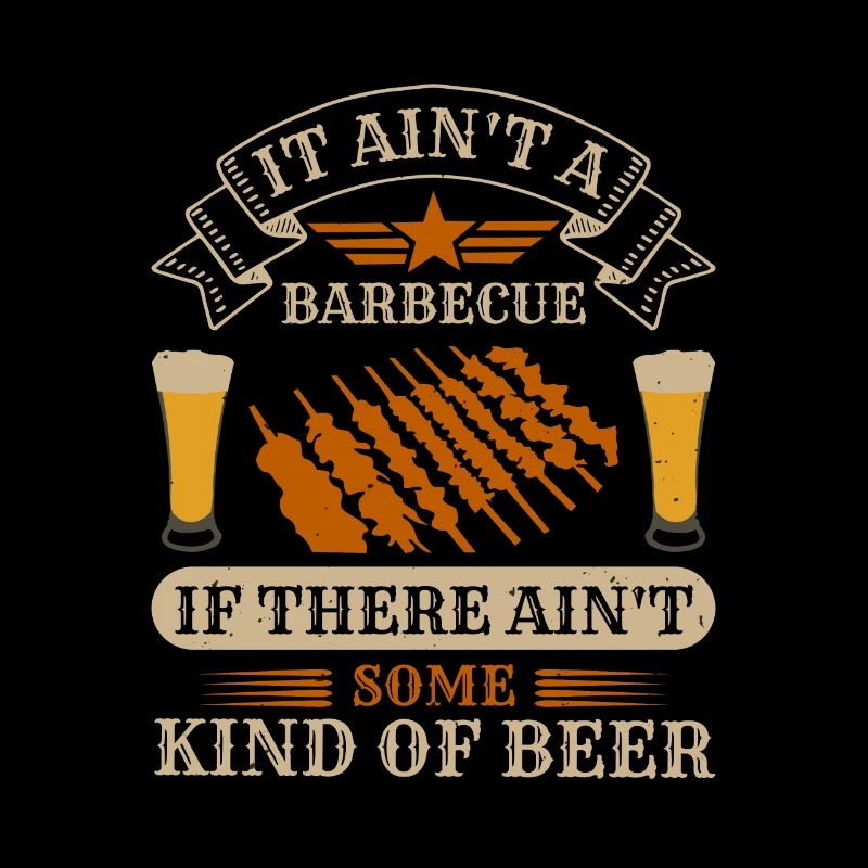 ES IST EIN GRILL, WENN ES EINE ART BIER GIBT
