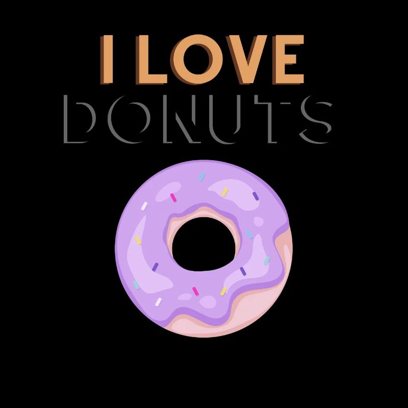 Ich liebe donuts