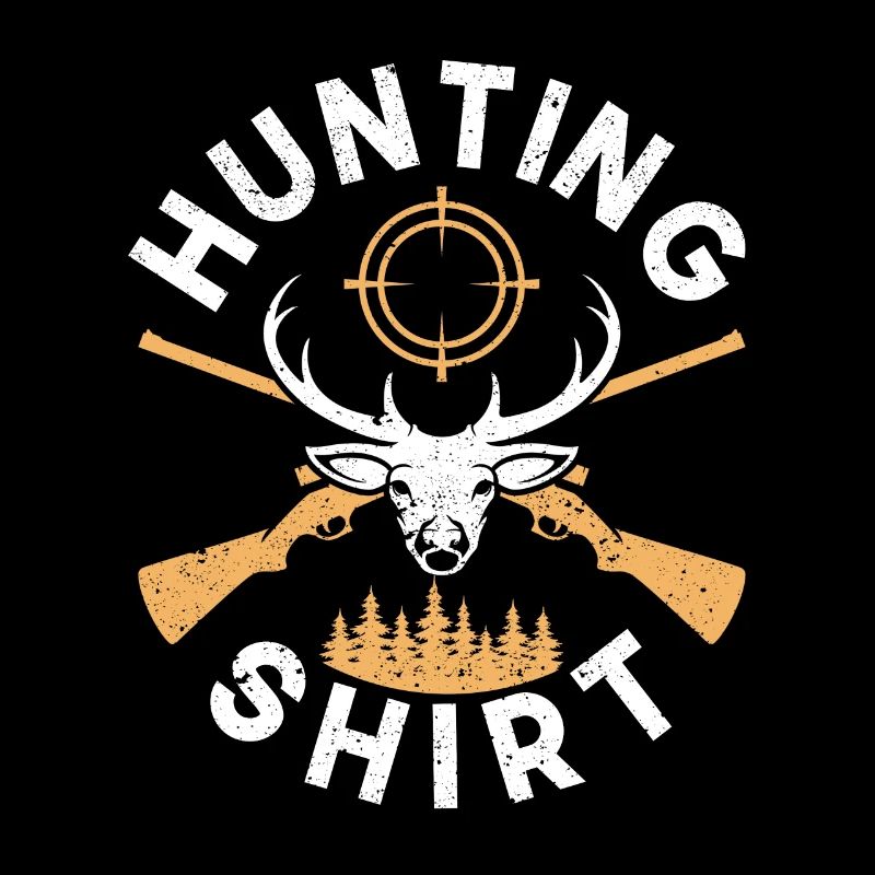 Hirschjagd Hemd Whitetail Buck Antlers Elk Hunter