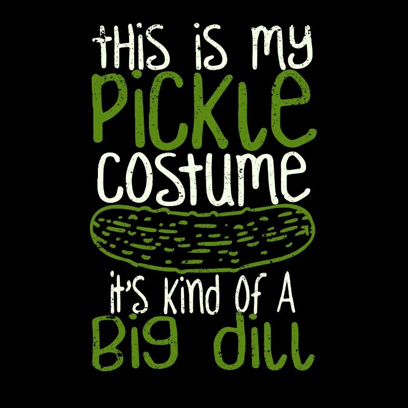 C’est mon costume de concombre C’est un peu un gros costume
