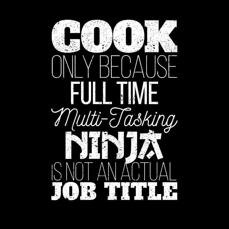 Just cooking because full-time multitasking Ninja Cook