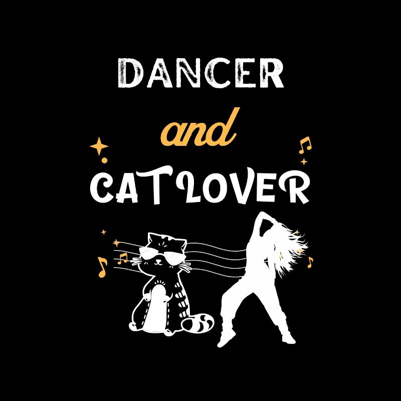 Dancer Cat Lover Female Gift