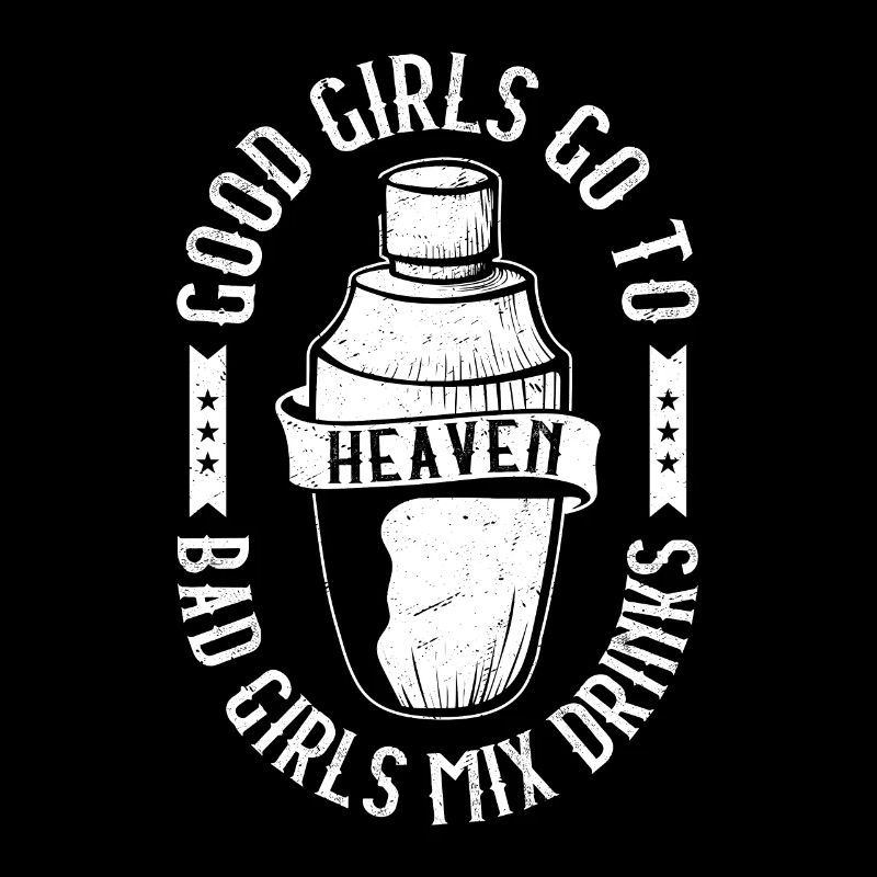 Bad Girls Mix Drinks Barmaid Bartender