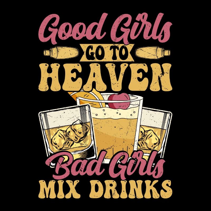 Bad Girls Mix Drinks Bartender Barmaid