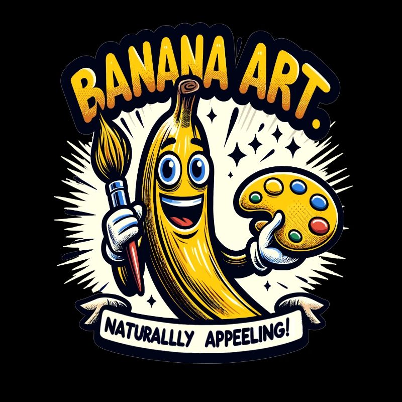 Art de la banane, épluchage naturel