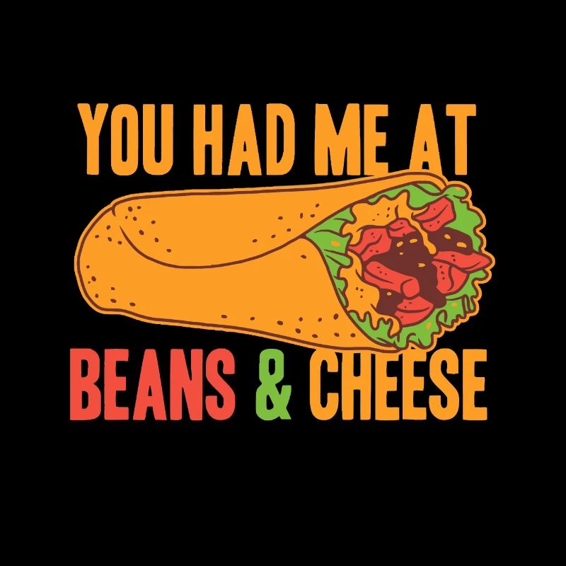 Burrito Haricots Et Fromage Cool Mexicain Taco Alimentaire