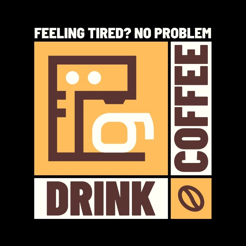 Vous vous sentez fatigué ? Aucun problème. Boire du café