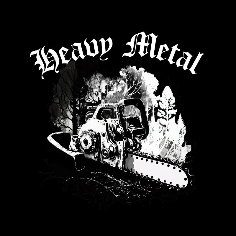 Tronçonneuse « Heavy Metal »