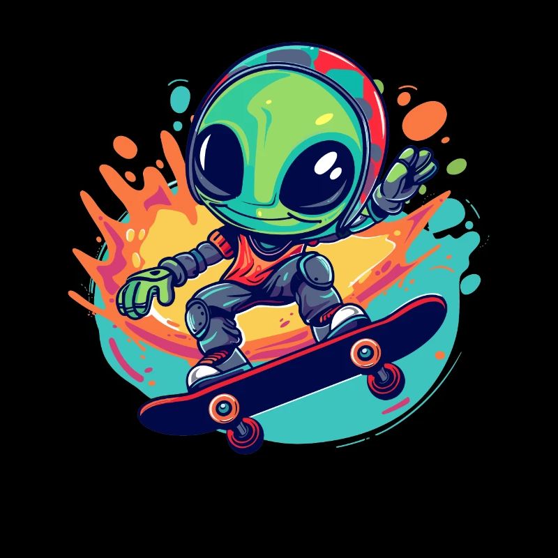 Skater Alien