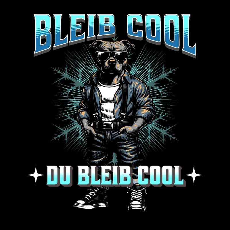 Bleib Cool pitbull