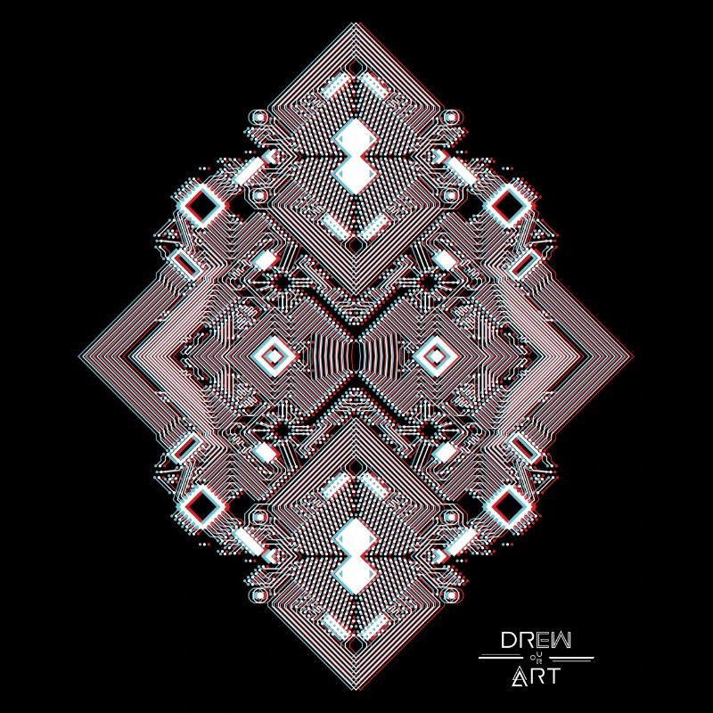 CIRCUIT IMPRIME 1 3D blanc