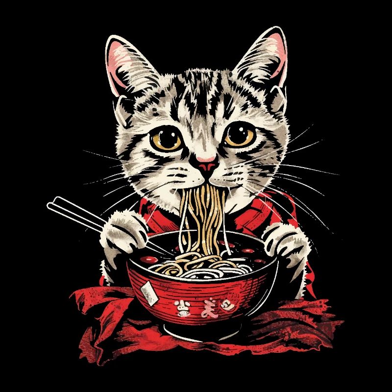Anime Ramen Essen funny Geschenk Design