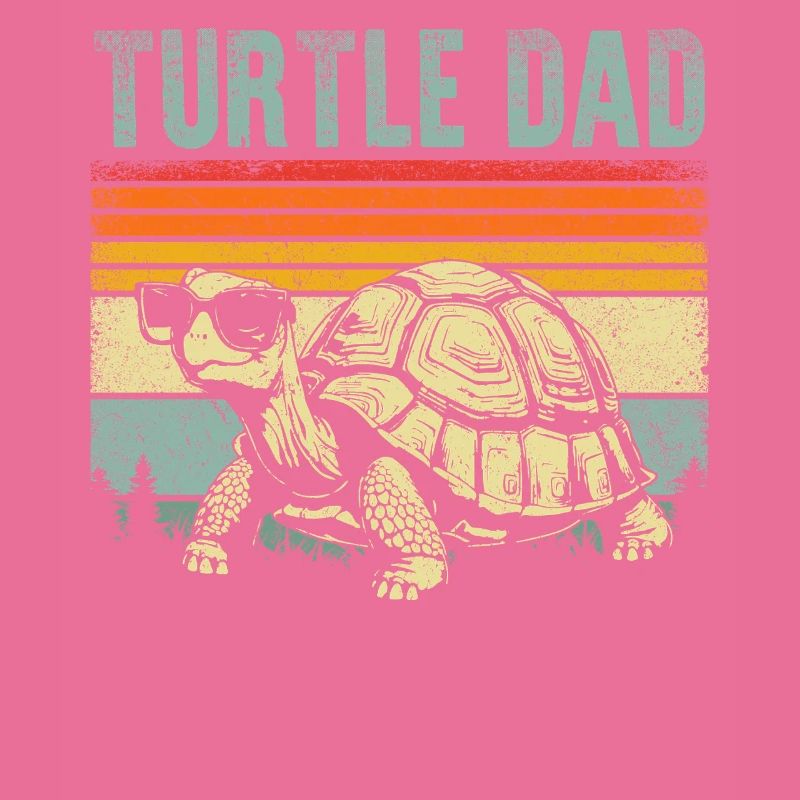 Turtle Dad – Retro Stil