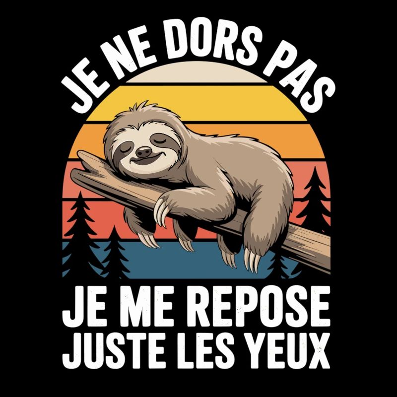Je Ne Dors Pas Je Me Repose Juste Les Yeux