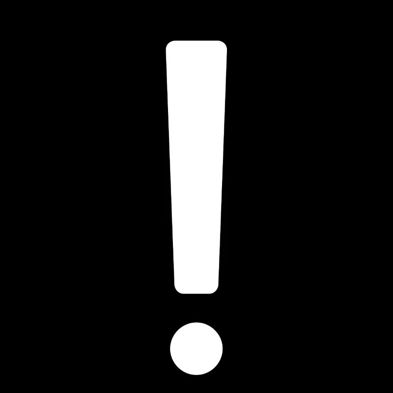point d’exclamation symbole signe de ponctuation