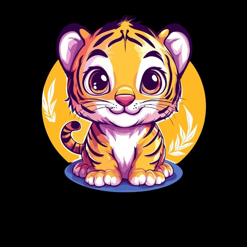 Mignon bébé tigre