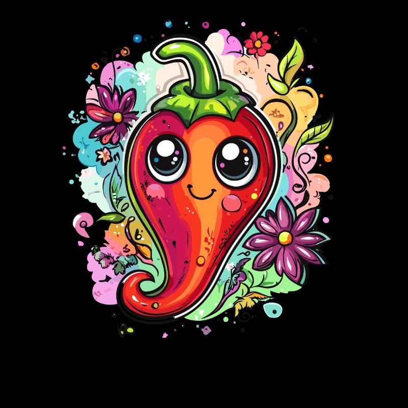 Drôle de chili aux fleurs