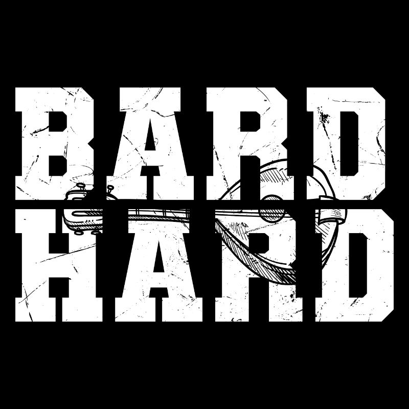Bard Hard Bard Musician Pun