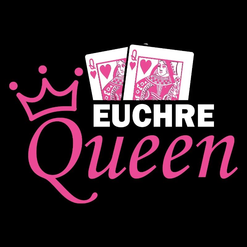 Euchre Queen Card Game Design