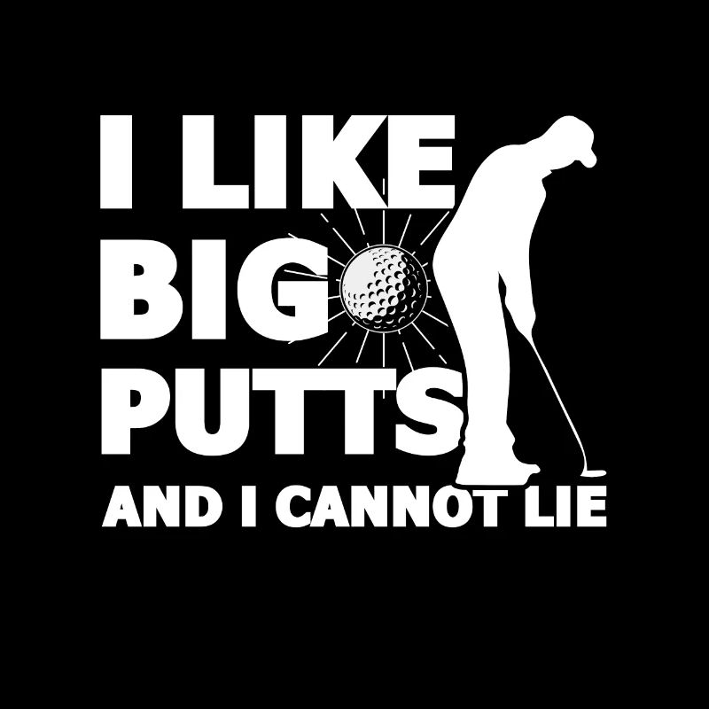 Golf Golfer Putten Green Big Putts Putter