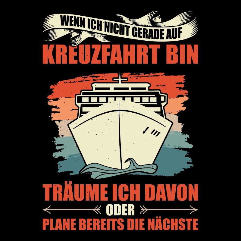 Wenn Ich Nicht Gerade Auf Kreuzfahrt Bin Geschenk