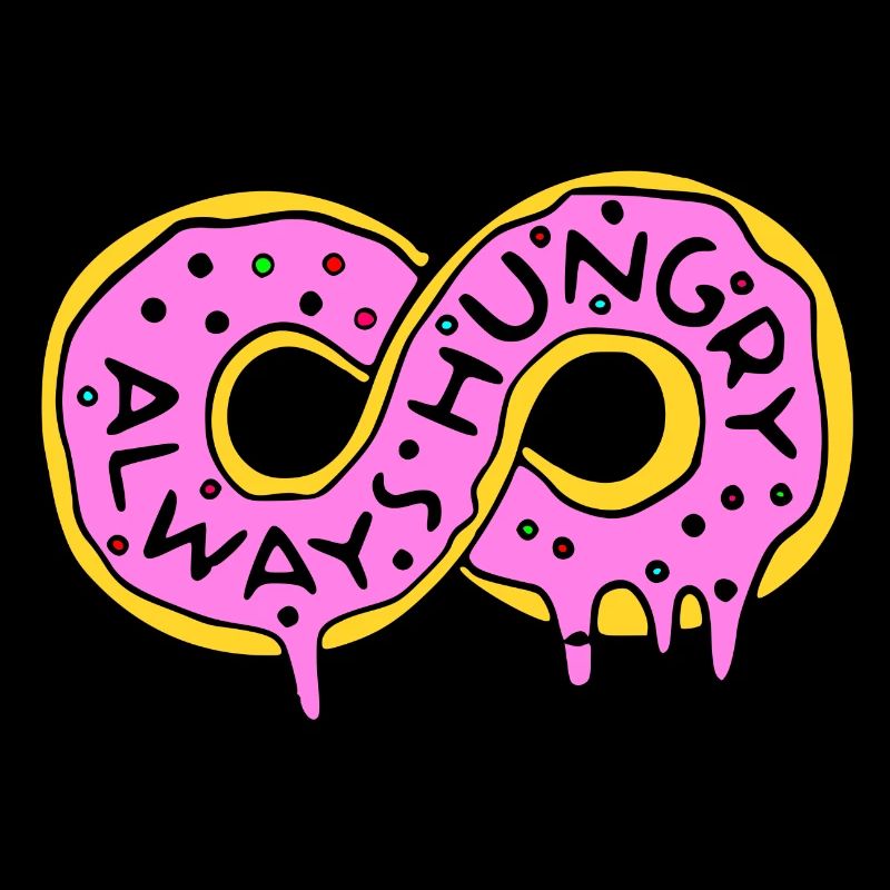 Always hungry for candy donut gift