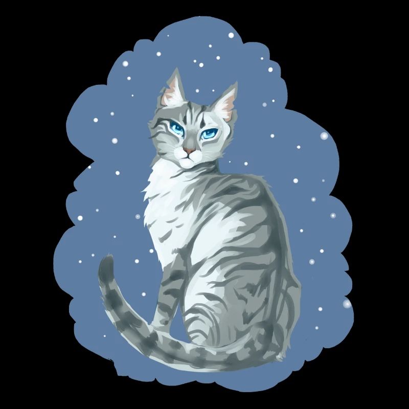 Ivypool Efeusee Graue Katze Schnee Warriors Cat