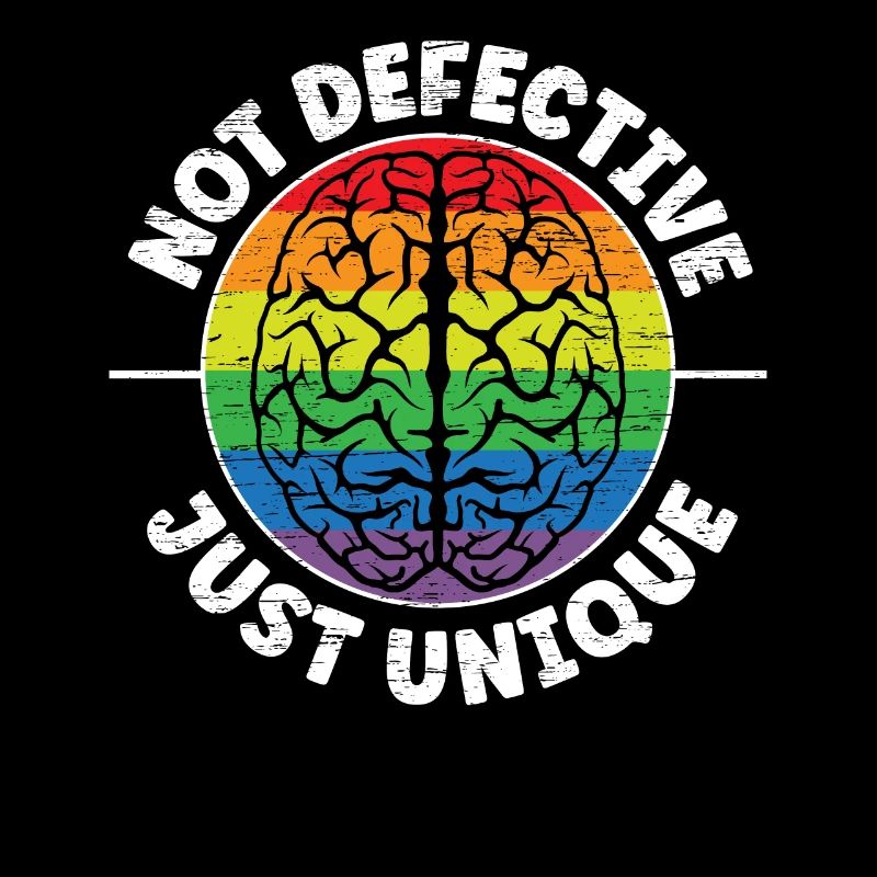 Non défectueux juste neurodiversité unique TDAH