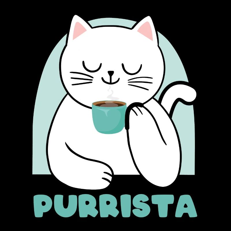 Purrista Coffee Roasting Coffee Cat