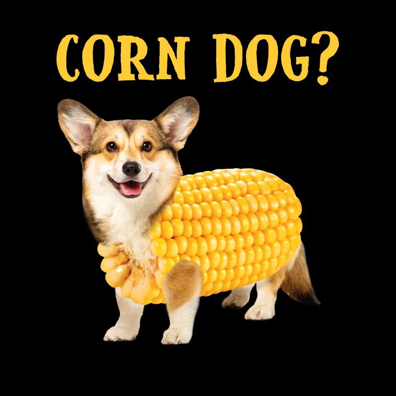 Corn Dog Corgi Hund Corn Dog