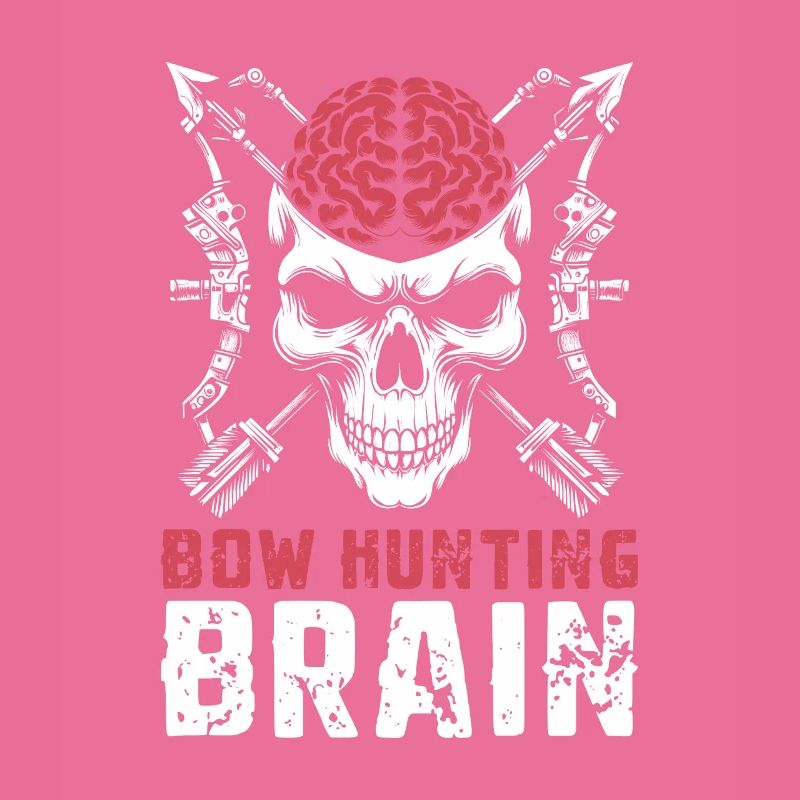 Arc de chasse Arc Hunter Crâne Arc Chasse Cerveau