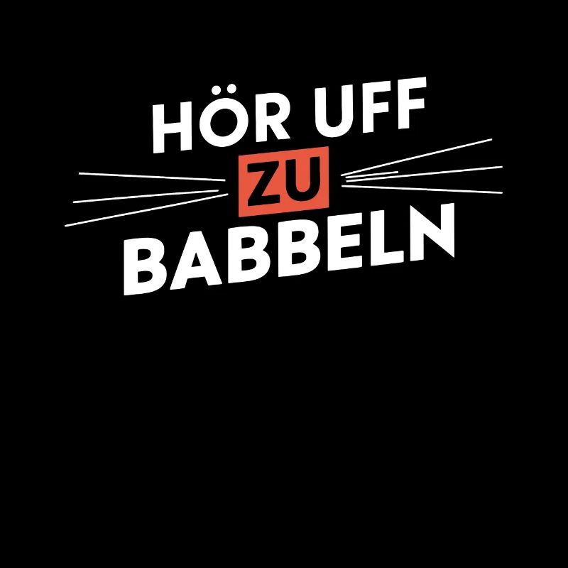 Stop Babbling Hessian Dialect Speeches