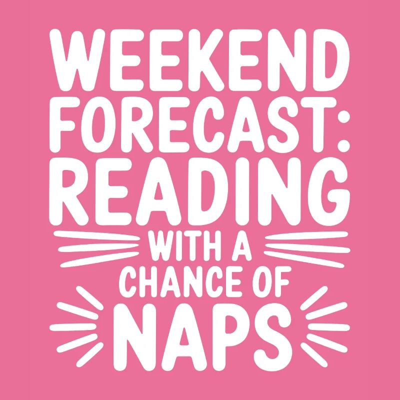 Wochenendvorhersage-Lesung mit der Möglichkeit eines Nickerchens