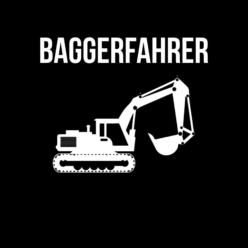 Excavator driver Excavator driving profession