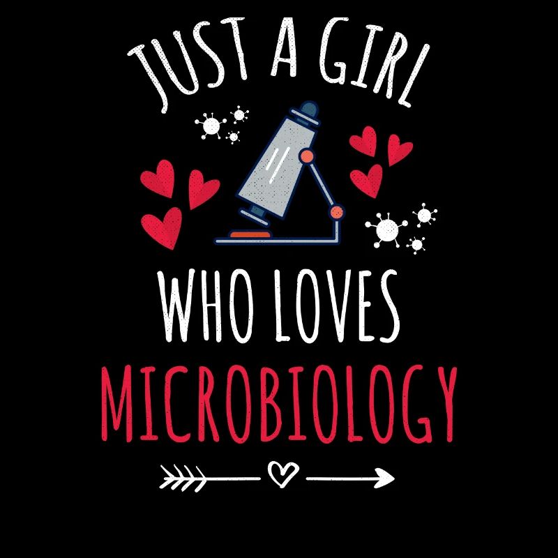 Nur Ein Mädchen Das Mikrobiologie Liebt Studentin