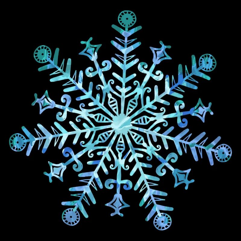 Ornement de flocon de neige