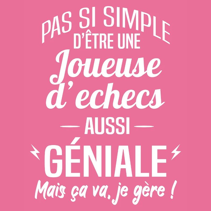 Joueuse d'echecs